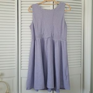 Lavendar Lace Dress